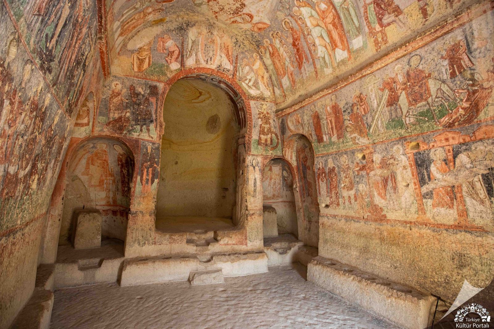 Çavuşin Manastır Kompleksi İç Görünüm